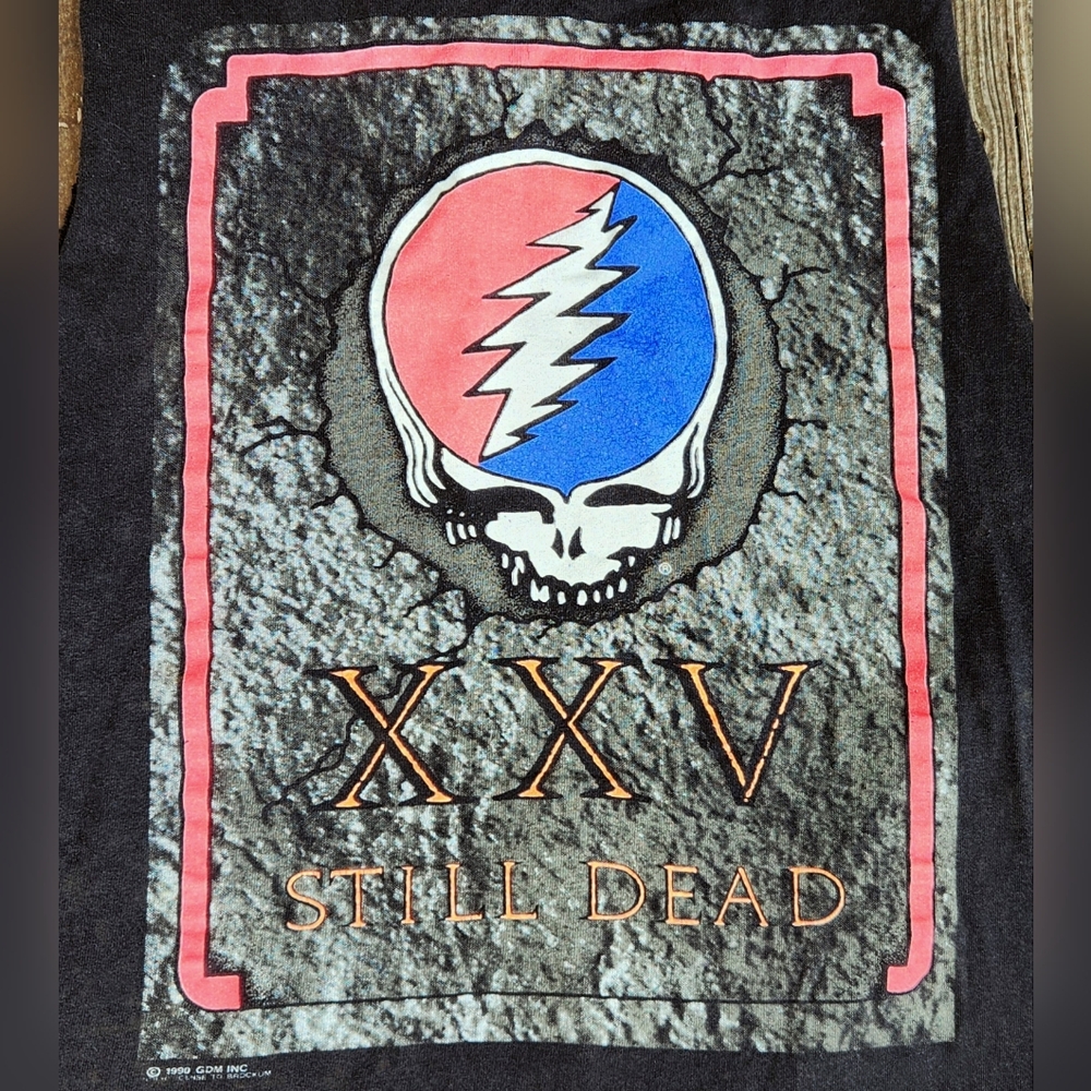 Vintage Grateful Dead Xxv Still Dead Shirt